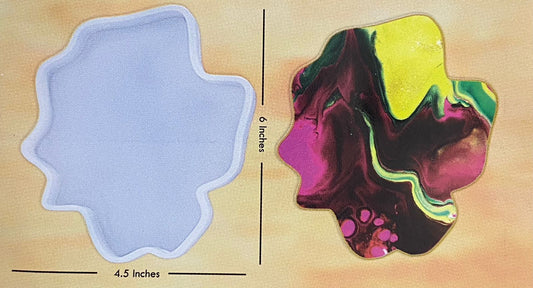 Mould- Design 345 Geode coaster