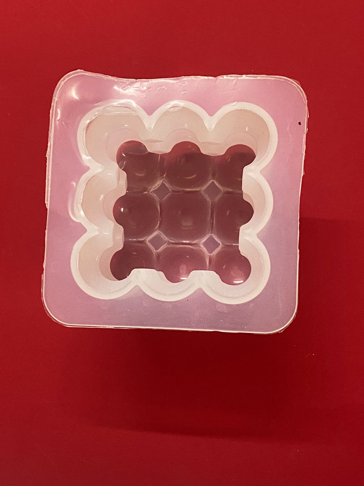 Mould- Design 349 Bubble Candle 9 holl