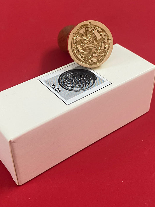 Wax Seal Stamp – LEAF – Design no. -150