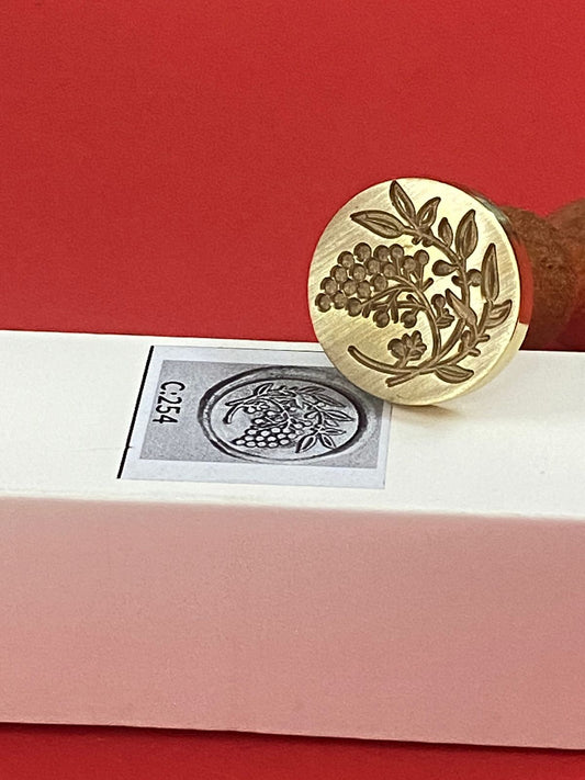 Wax Seal Stamp – FLORAL – Design no. -172