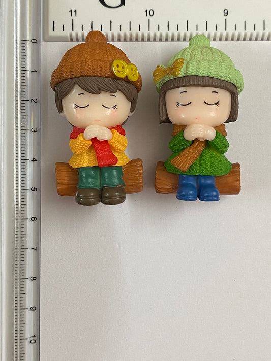 Couple Miniature- 2 pieces , Design – 390