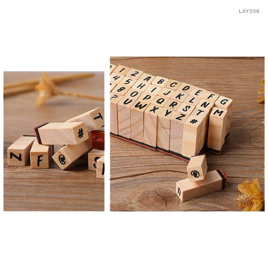 Alphabet Number Stamp Set - CPST-39