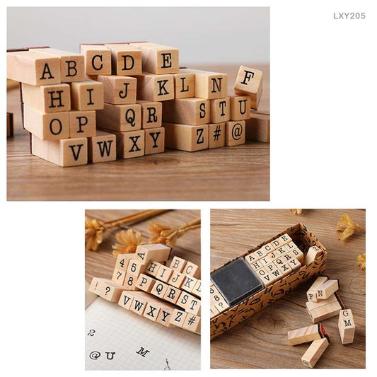 Alphabet Number Stamp Set - CPST-40