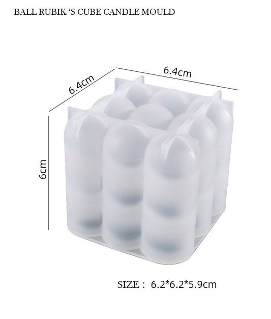 Mould- Design 362 Bubble Candle 9 holl