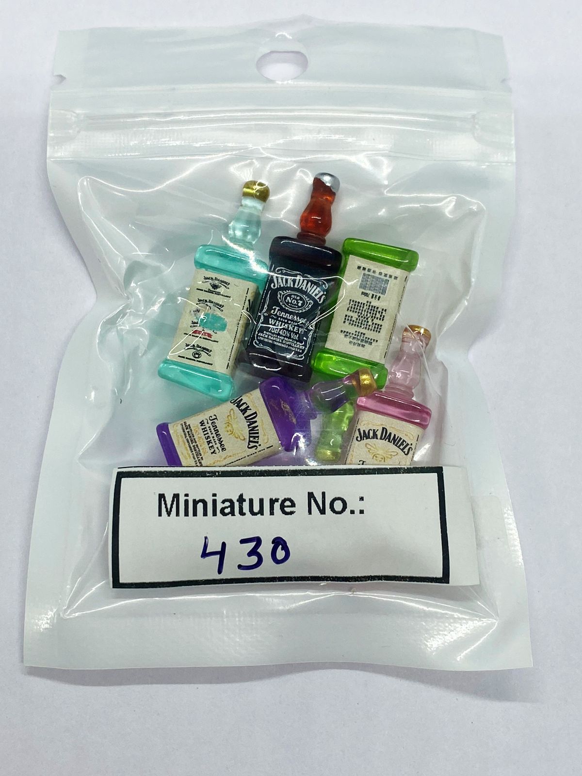 Bottles Miniature – 5 pieces , Design 430