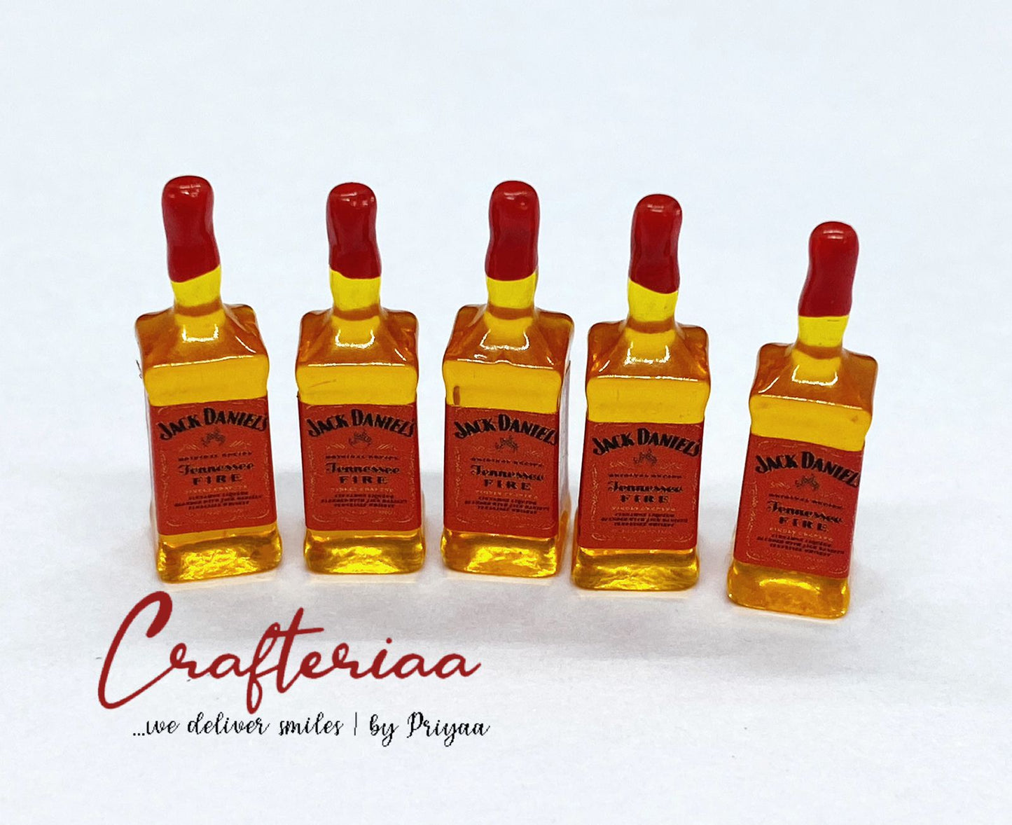 Bottles Miniature, 5 pieces, Design 436