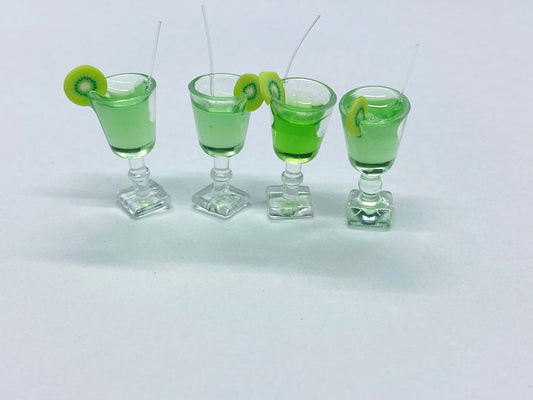 Drinks Miniature, 4 pieces, Design 437