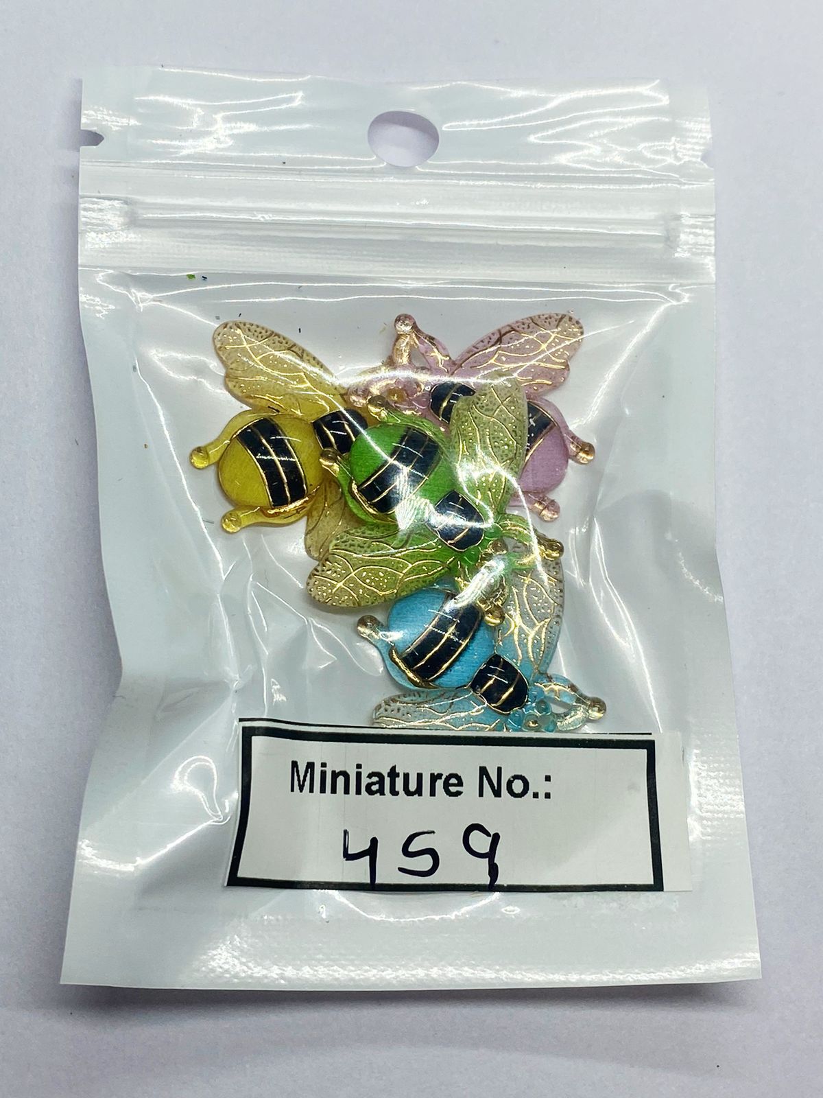 Bee Miniature, 4 pieces, Design 459