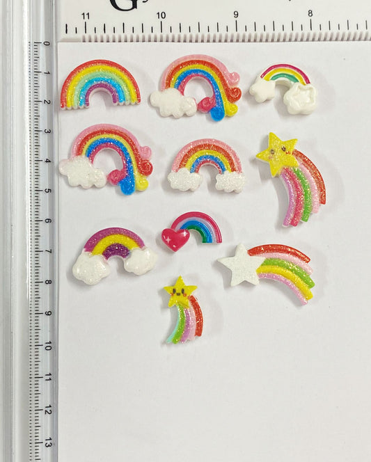 Rainbow Miniature, 10 pieces, Design 476