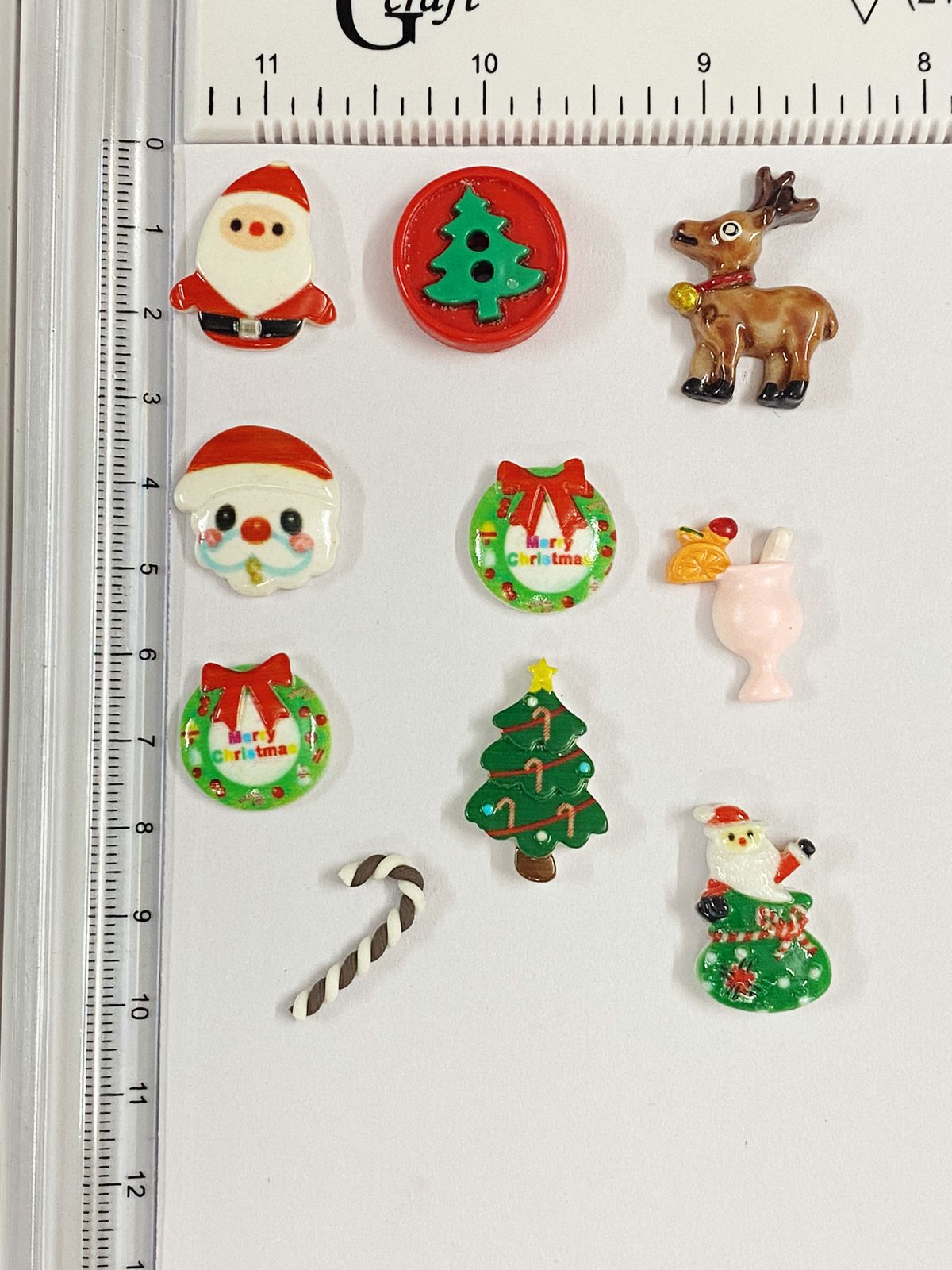 Christmas Miniature, 10 pieces, Design 478
