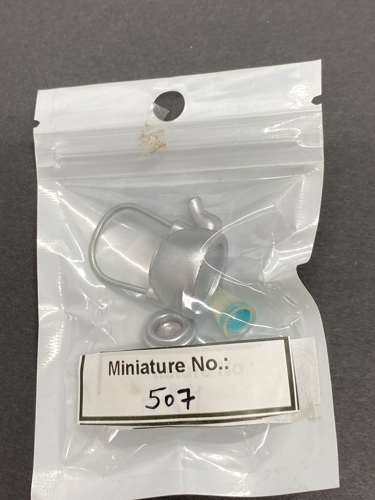 Kettle Glass Set Miniature, 4 pieces, Design 507
