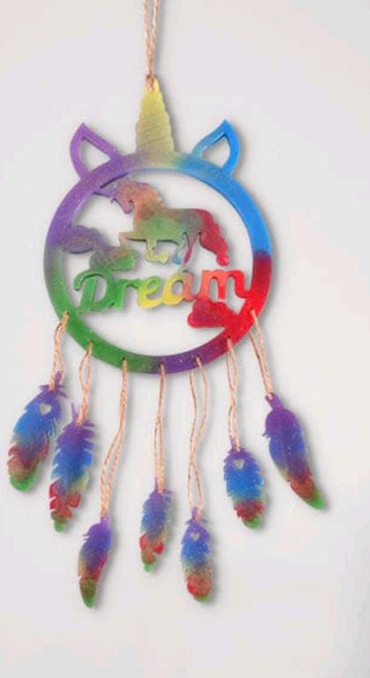 Mould- Design 402 Unicorn Dreamcatcher
