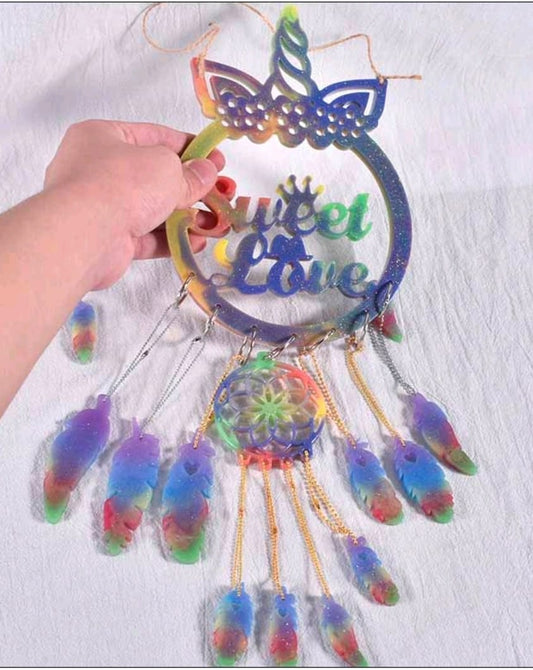 Mould- Design 403 Unicorn Dreamcatcher
