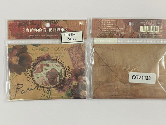 PAPER CUTOUT STICKER 40 Pieces – CPJ362