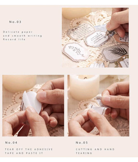 LABLE STICKER – 120PC – CPJ377