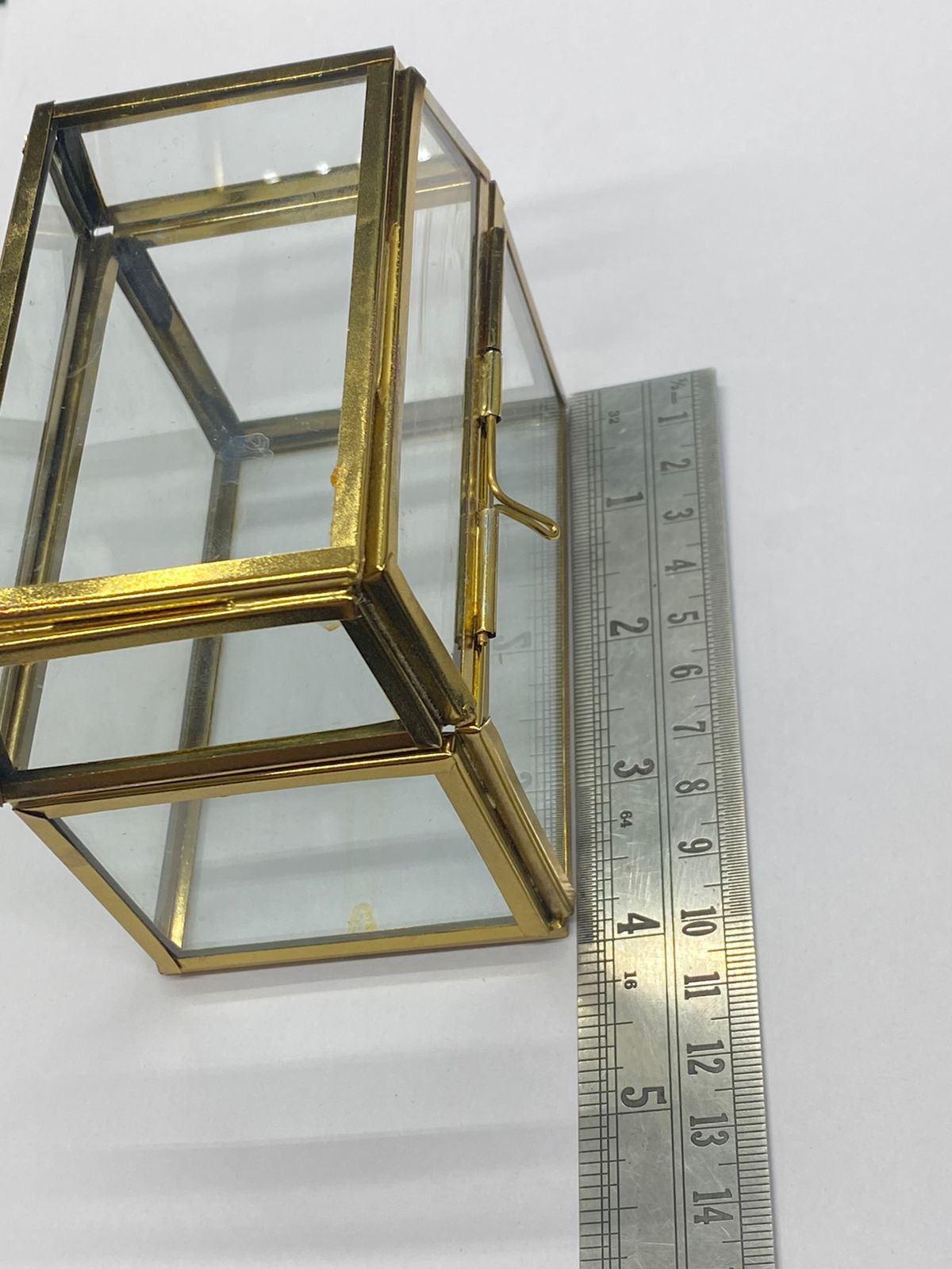 Vintage Glass Box – 4 x 2.5 inch