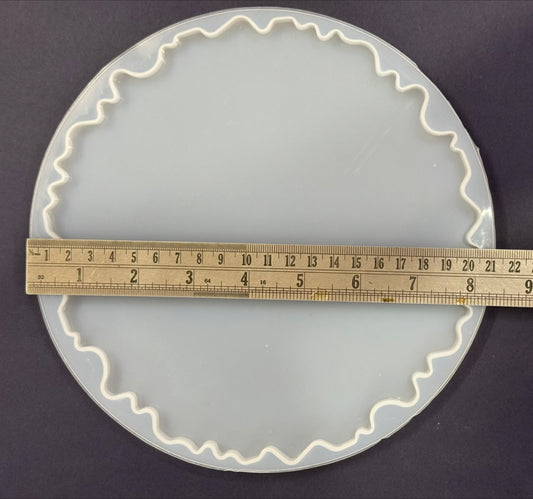 Agate Circle Mould – 8 inch - Design 443 - 10 pieces