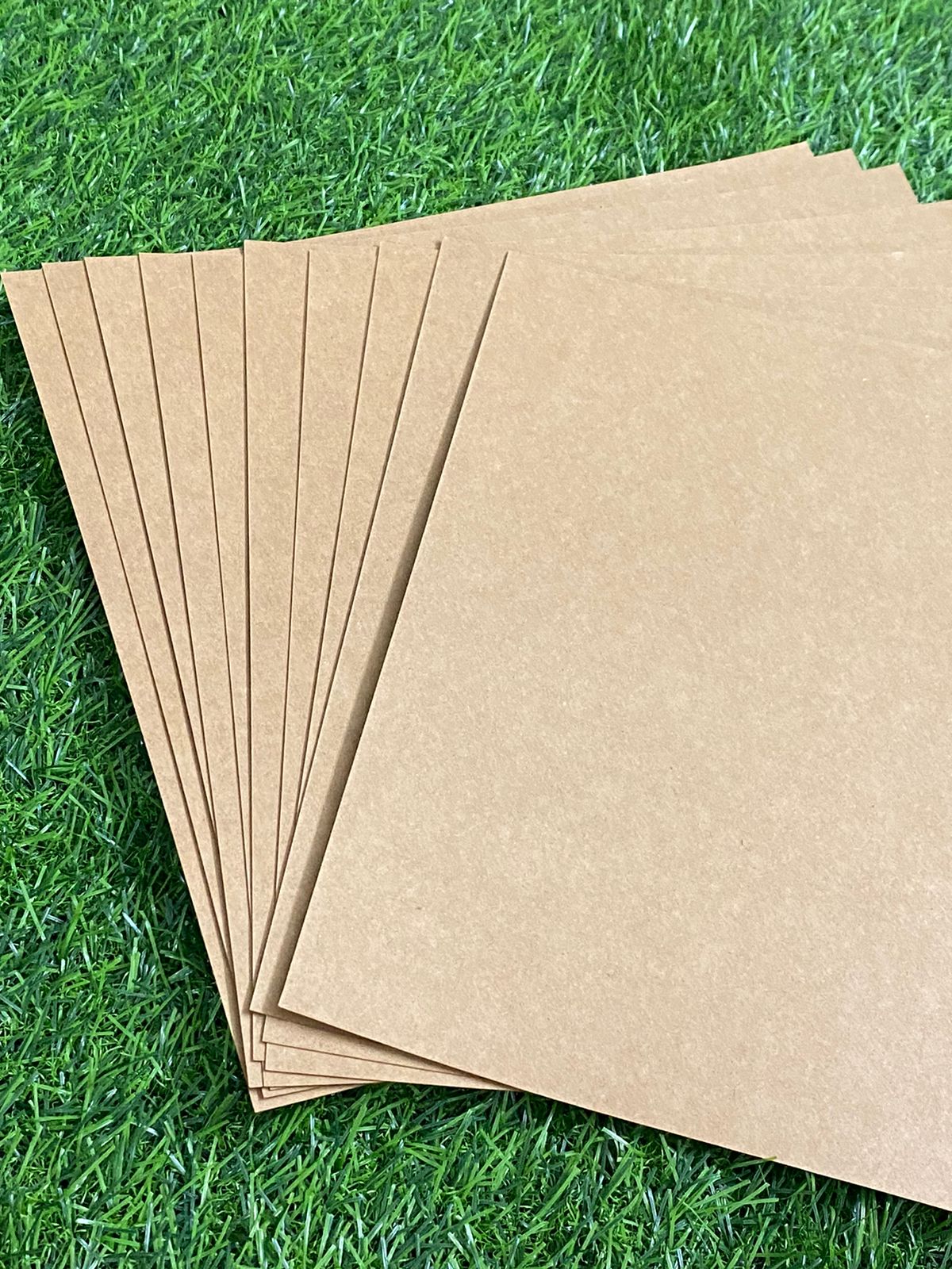 Brown / Khakhi / Kraft Cardstock- 250 GSM- 12x 12 - 50 sheets