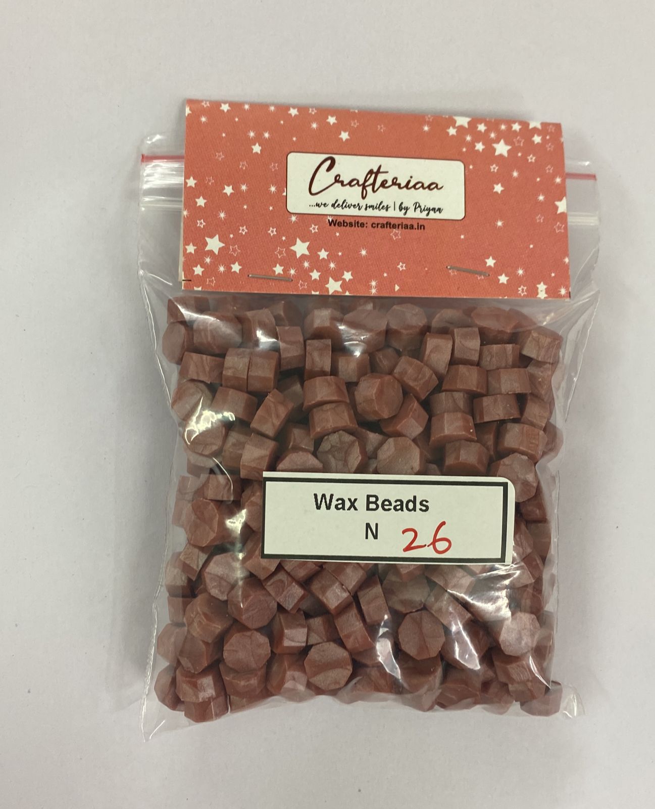 Wax Seal Beads- 100 gm- Shade N26