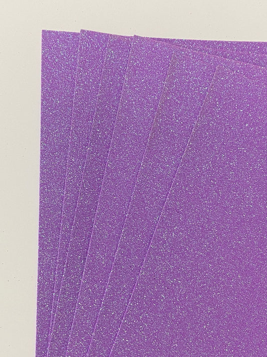 Glitter Foam Sheet- LIGHT Purple