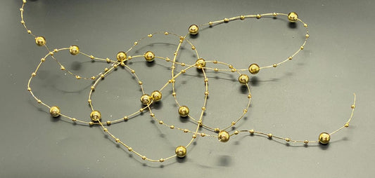 Golden Beads Lace- 5 mtr