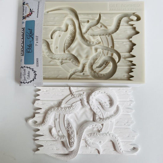 Mould- Design 423 Octoknot 3D Creative Silicon Mold 9.8inchx6.35inch