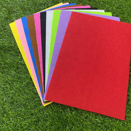 Felt Sheets- A4 Size Multicolor