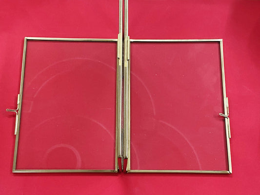 Vintage Double Glass Frame – 5 x 7 inch