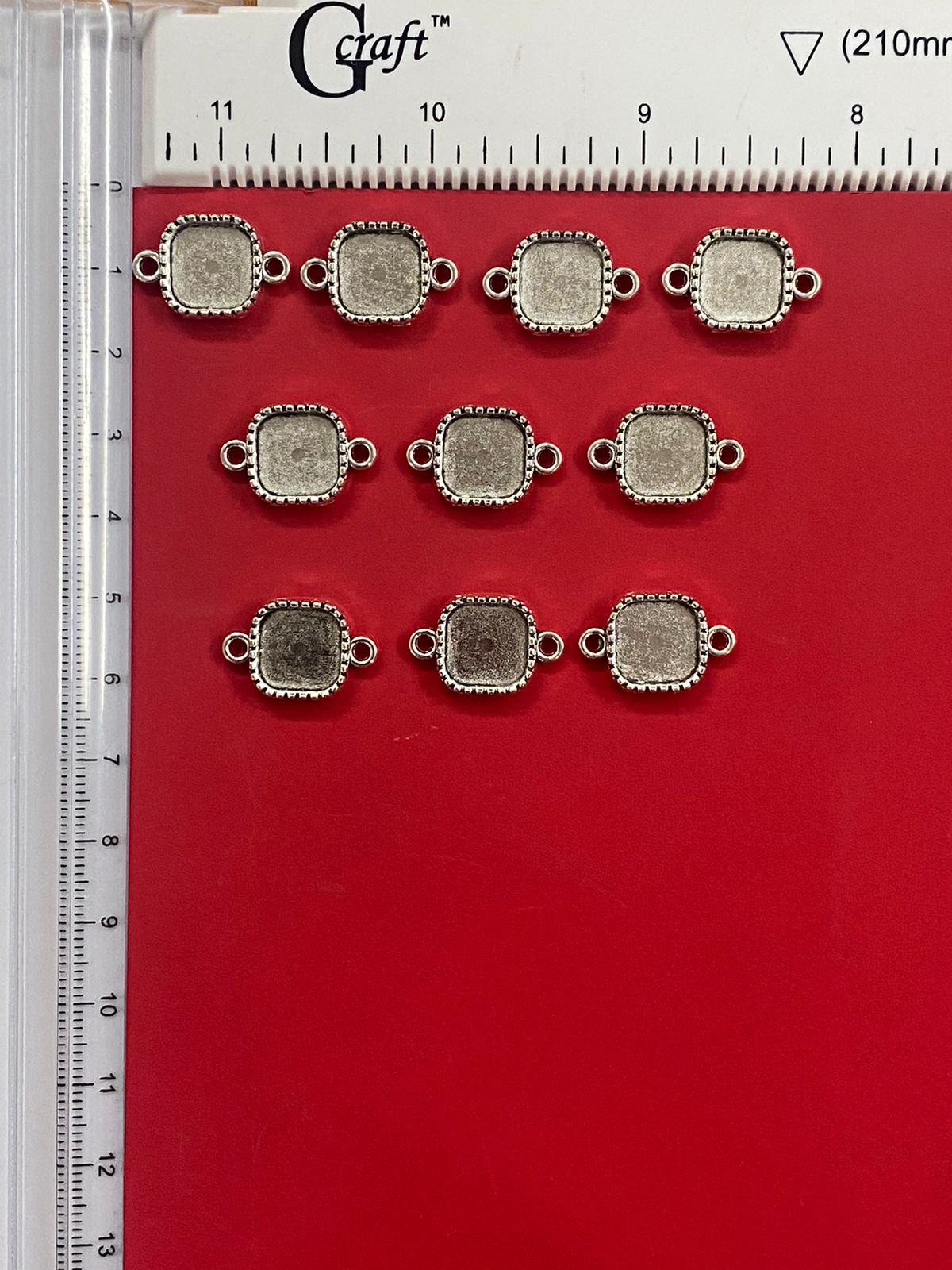 Metal Charm – 10 pieces., Design -2