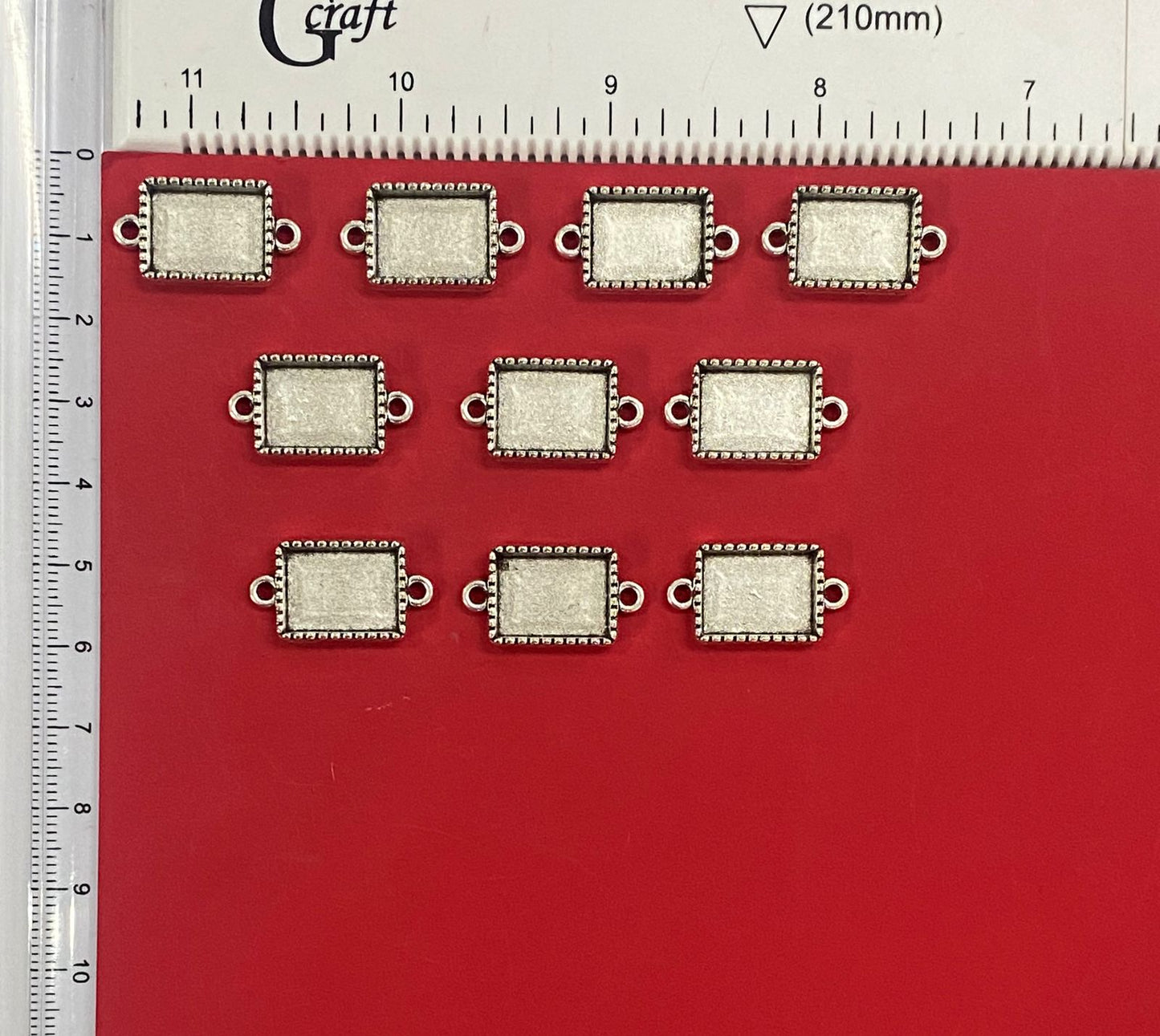 Metal Charm – 10 pieces, Design – 4