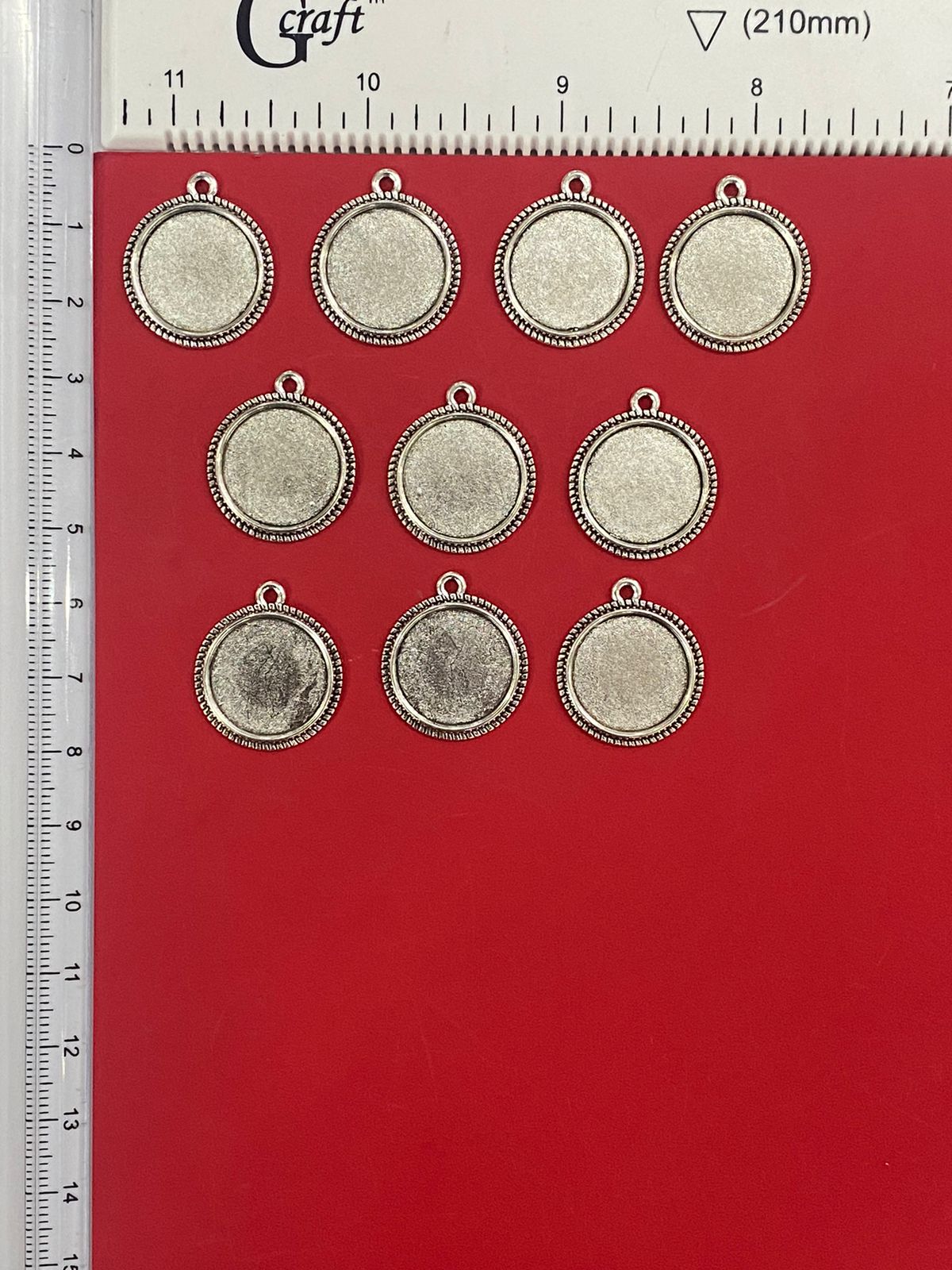 Metal Charm -10 pieces, Design – 8