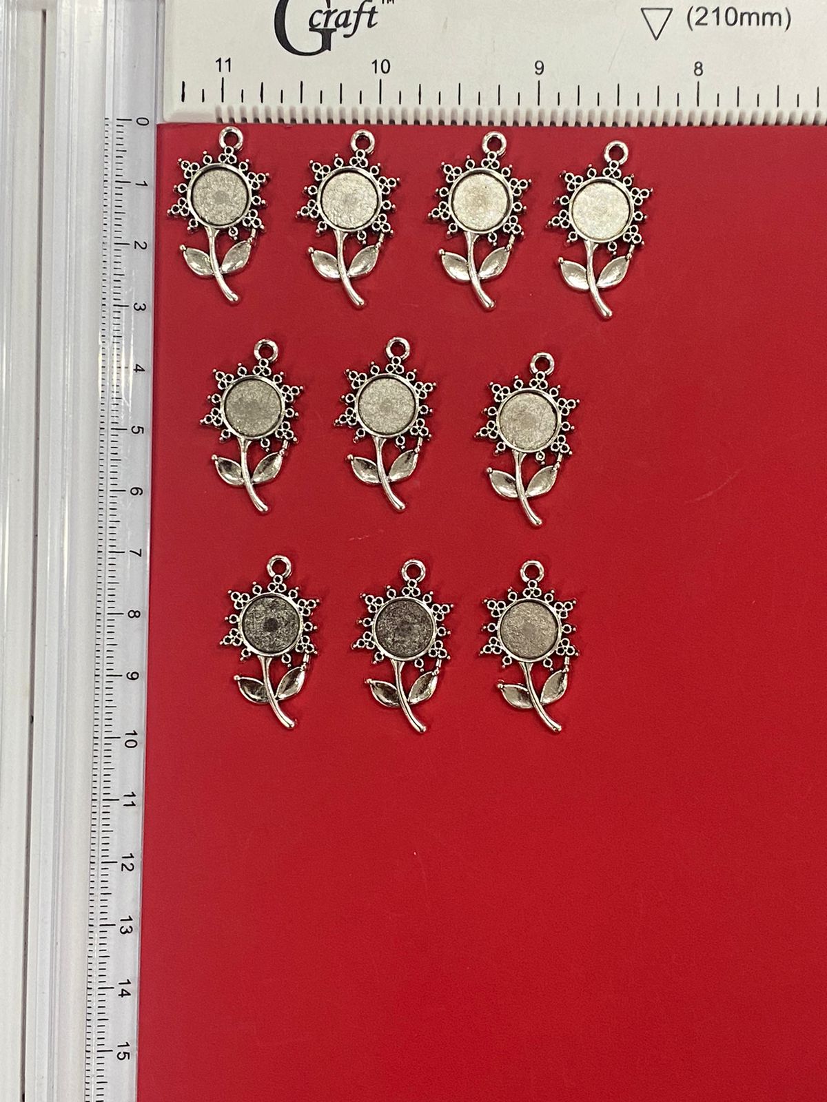 Metal Charm – 5 pieces, Design – 15