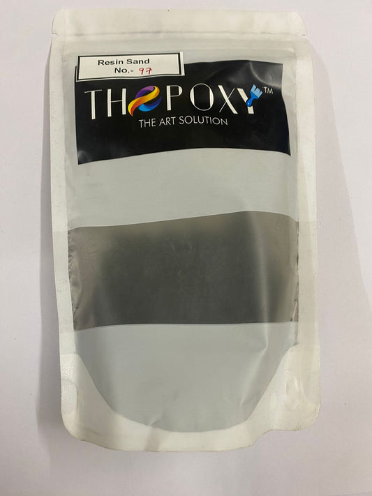 Resin Stones- Black Sand – Design – 97