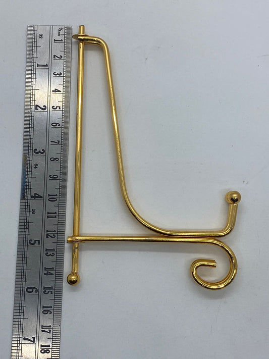 Metal Stand Foldable- 6 inch – 1 piece- Gold