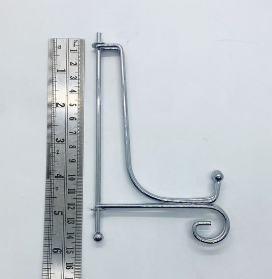 Metal Stand Foldable- 6 inch – 1 pieces- Silver