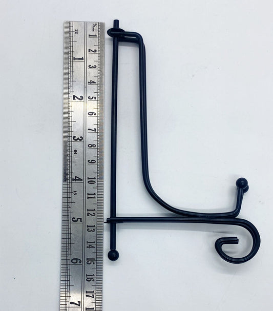 Metal Stand Foldable- 6 inch – 2 pieces- Black