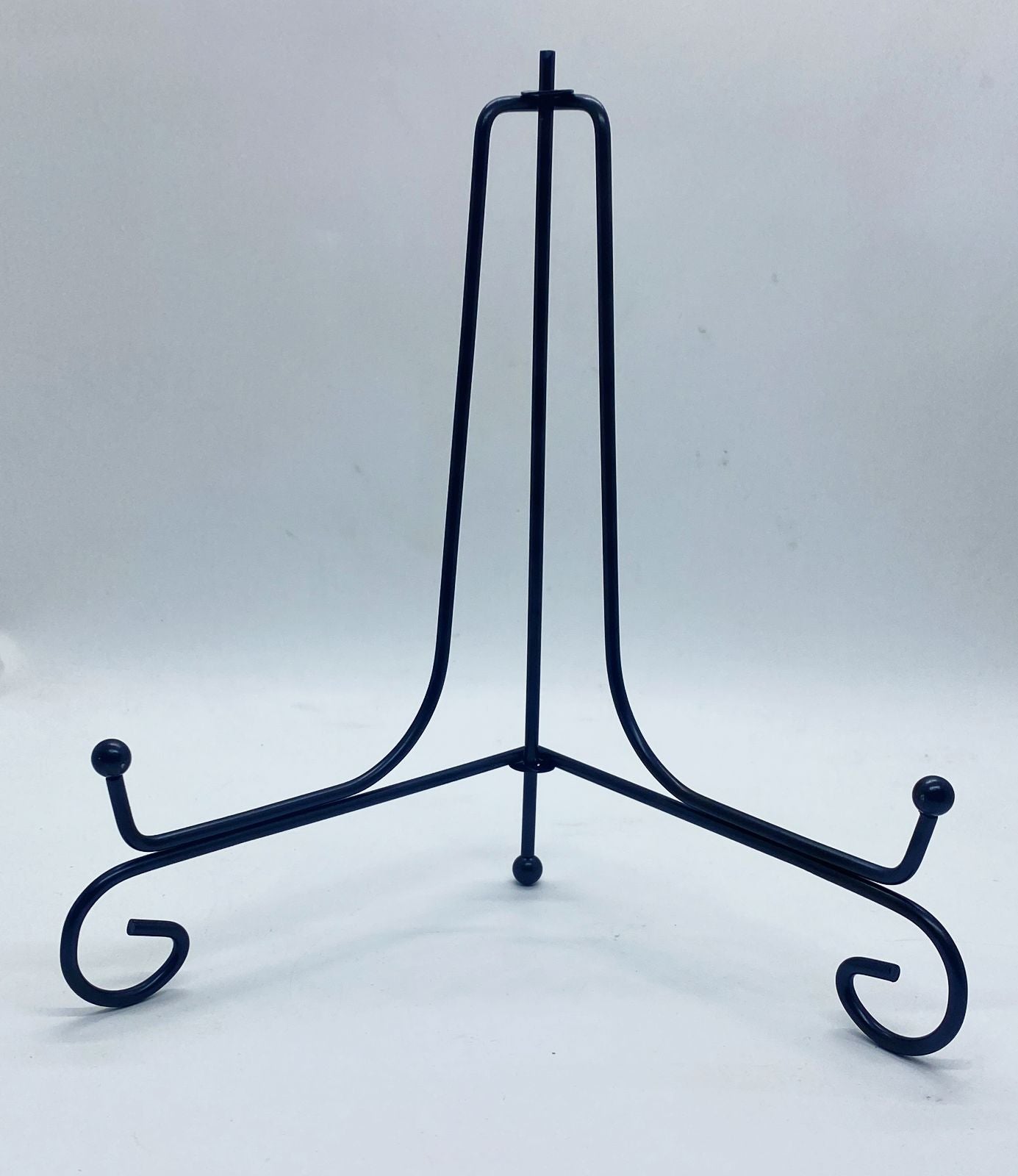 Metal Stand Foldable- 8 inch – 2 pieces- Black