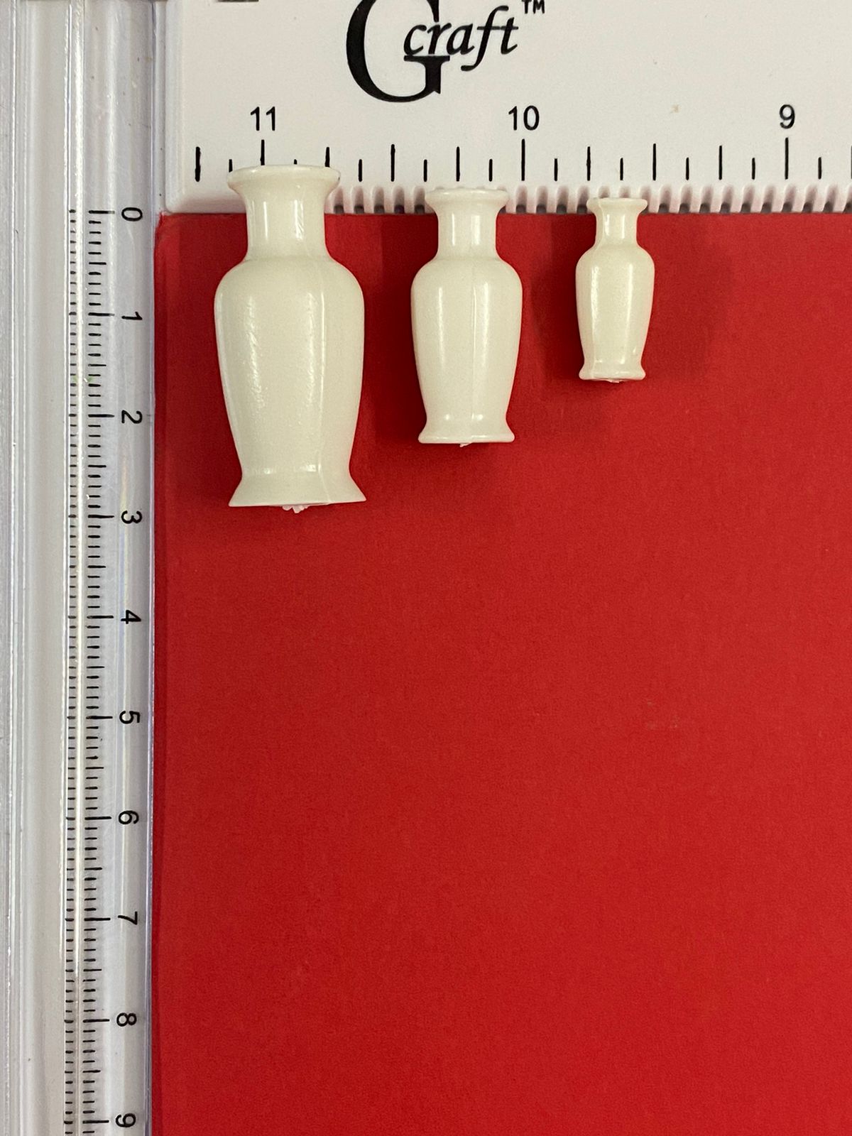 Vase / Pot - miniature 3 pieces - design- 554