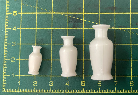 Vase / Pot - miniature 3 pieces - design- 554