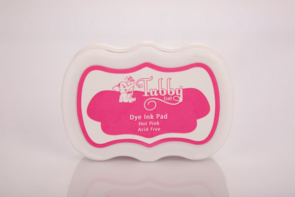 Tubby Dye Ink Pad – Hot Pink