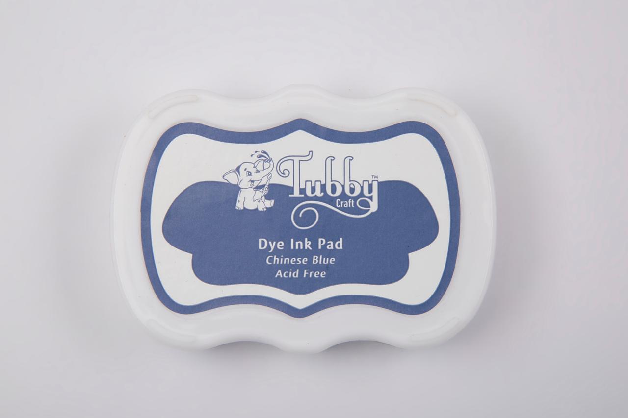 Tubby Dye Ink Pad – Chinese Blue