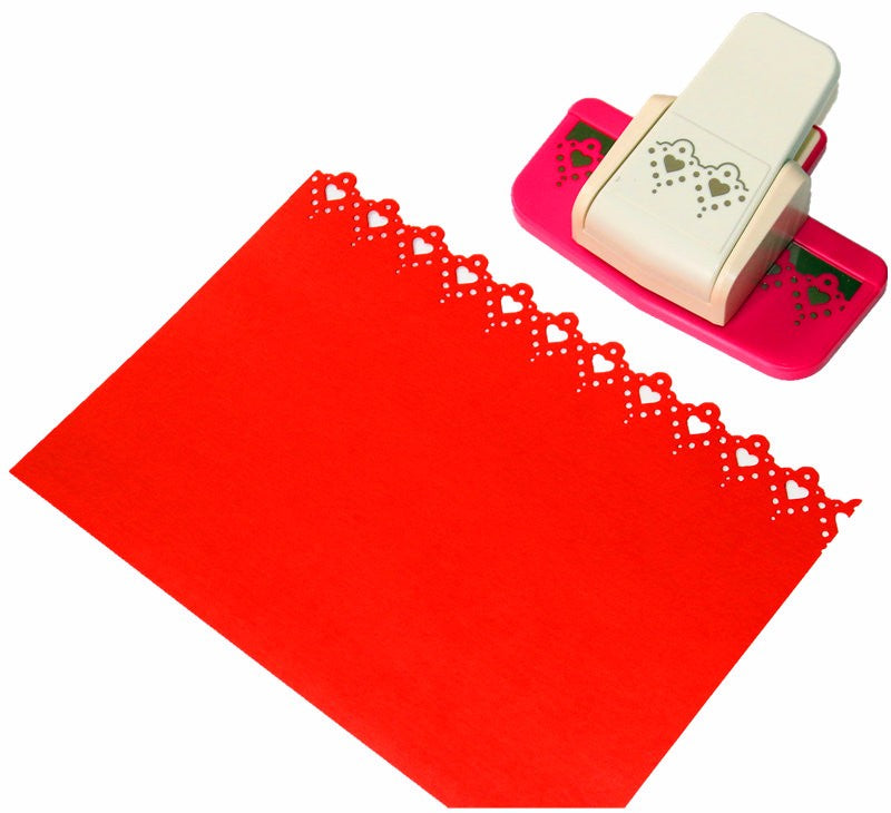 Paper Craft Punch- XL Size- Double Heart Design