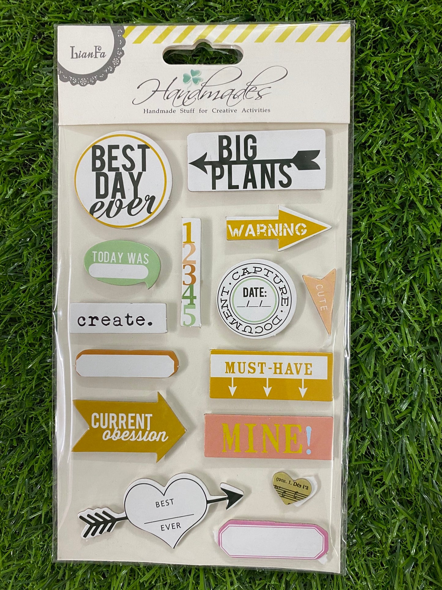Sticker for Scrapbooking – Big Plans