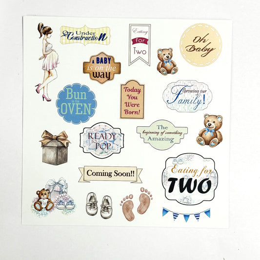 Mom To Be - 6x6 inch