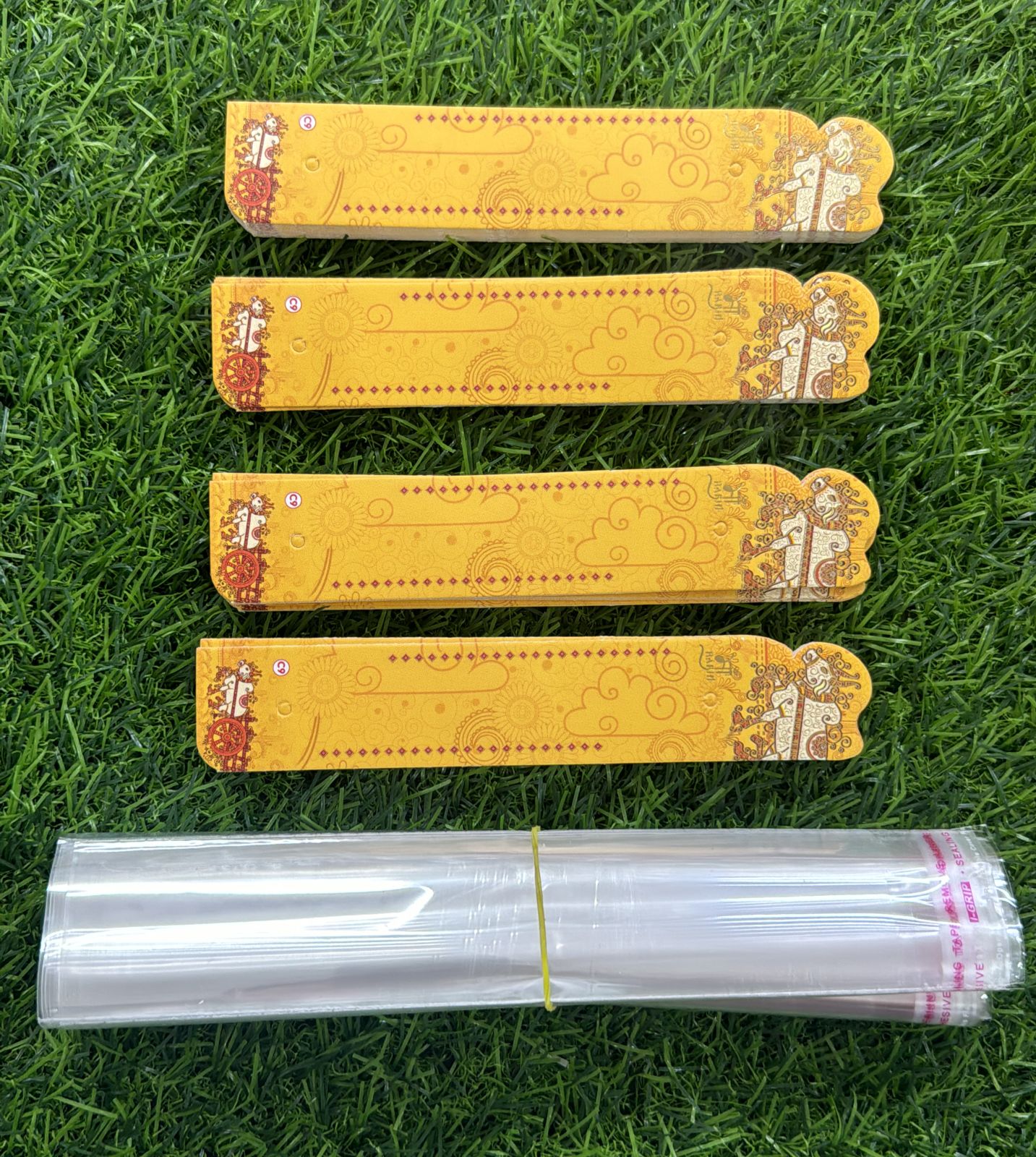 Rakhi Packaging Covers - 100 pieces (Cards+ Polybag) design -4