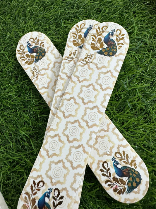 Rakhi Packaging Covers - 100 pieces (Cards+ Polybag) design -7