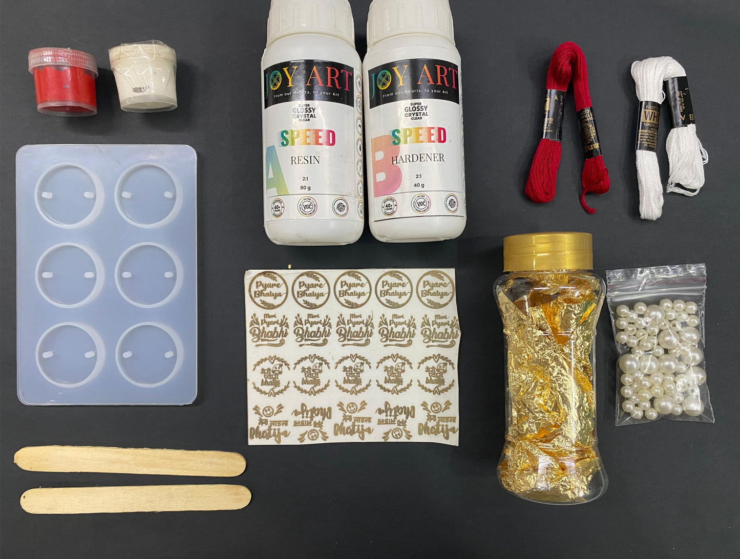 Resin Rakhi Making Kit – No.1