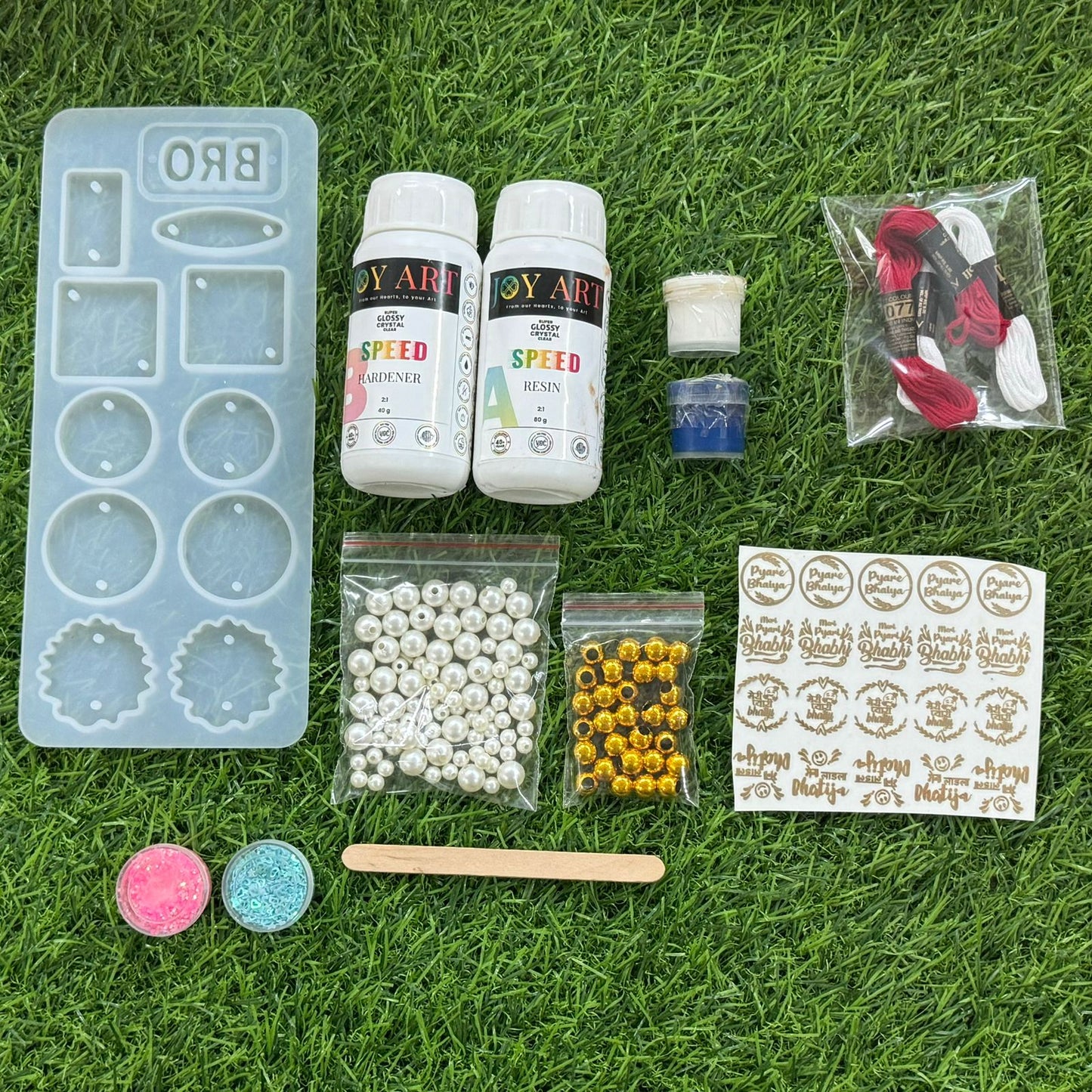 Resin Rakhi Making Kit – No.2