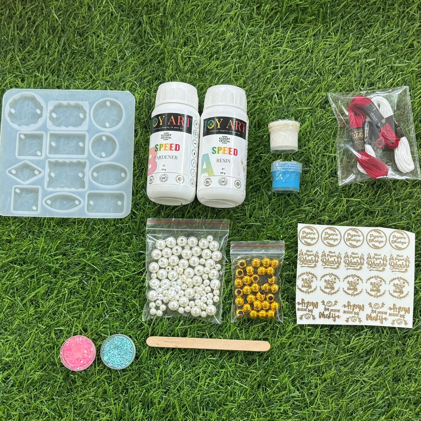 Resin Rakhi Making Kit – No.3