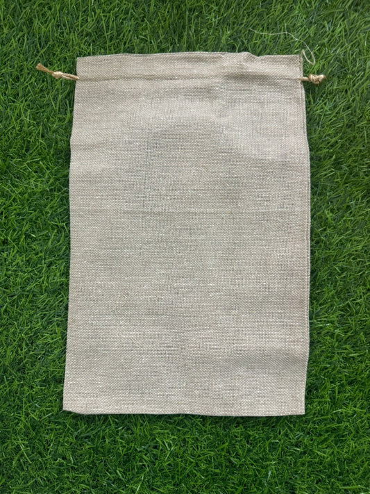 Jute Potli Bag - 8x12 inch - 10 Pieces
